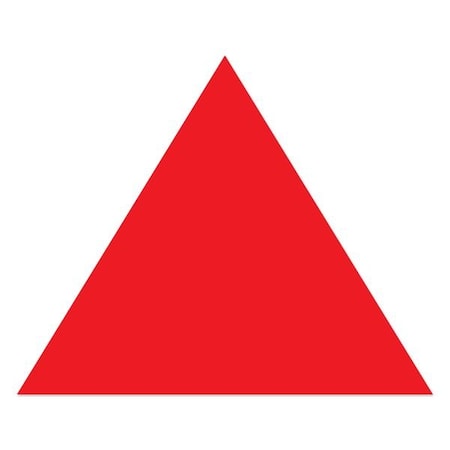 Ergomat 7in DuraStripe Xtreme Arrow Head DuraStripe Red, 50PK DSX-ARROWHEAD-7-R-KIT